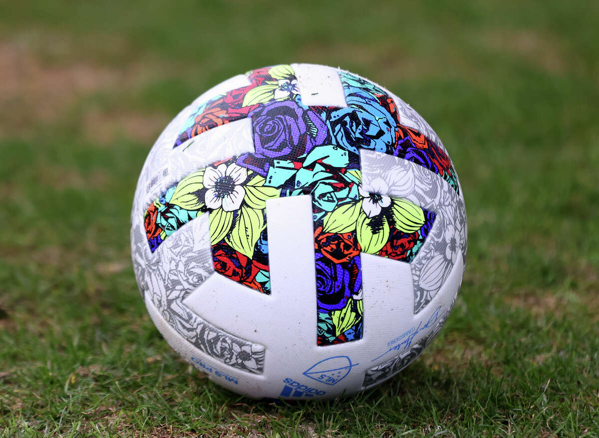 TORONTO, ON - MARCH 05: A soccer ball during the first half of an MLS game between Toronto FC and New York Red Bulls at BMO Field on March 05, 2022 in Toronto, Ontario, Canada. (Photo by Vaughn Ridley/Getty Images)