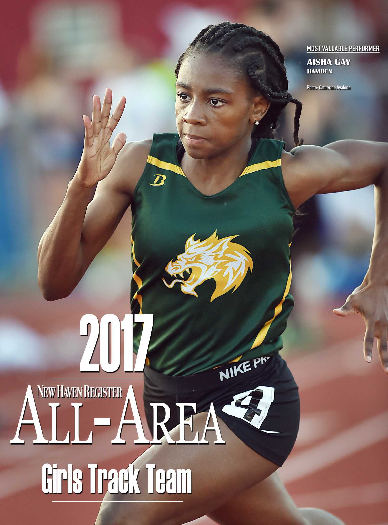 The 2017 New Haven Register All-Area Girls Outdoor Track and Field