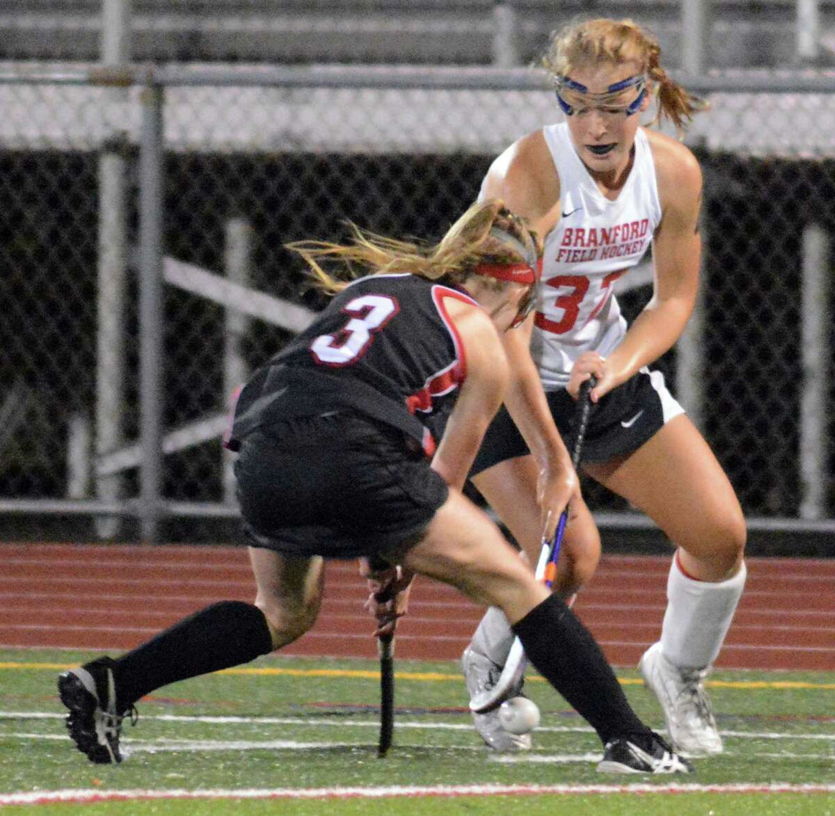 Branford defeated Cheshire, 1-0, in overtime on Oct. 4, 2017. (Photos by Dave Phillips)