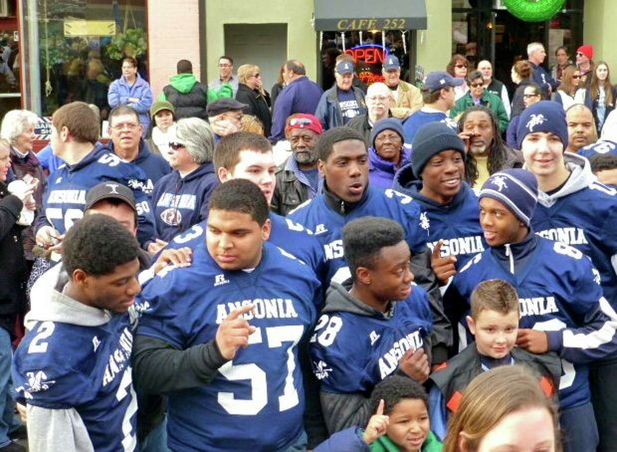Ansonia’s Class S state championship players join the city’s ‘Parade of Champions’ Saturday morning