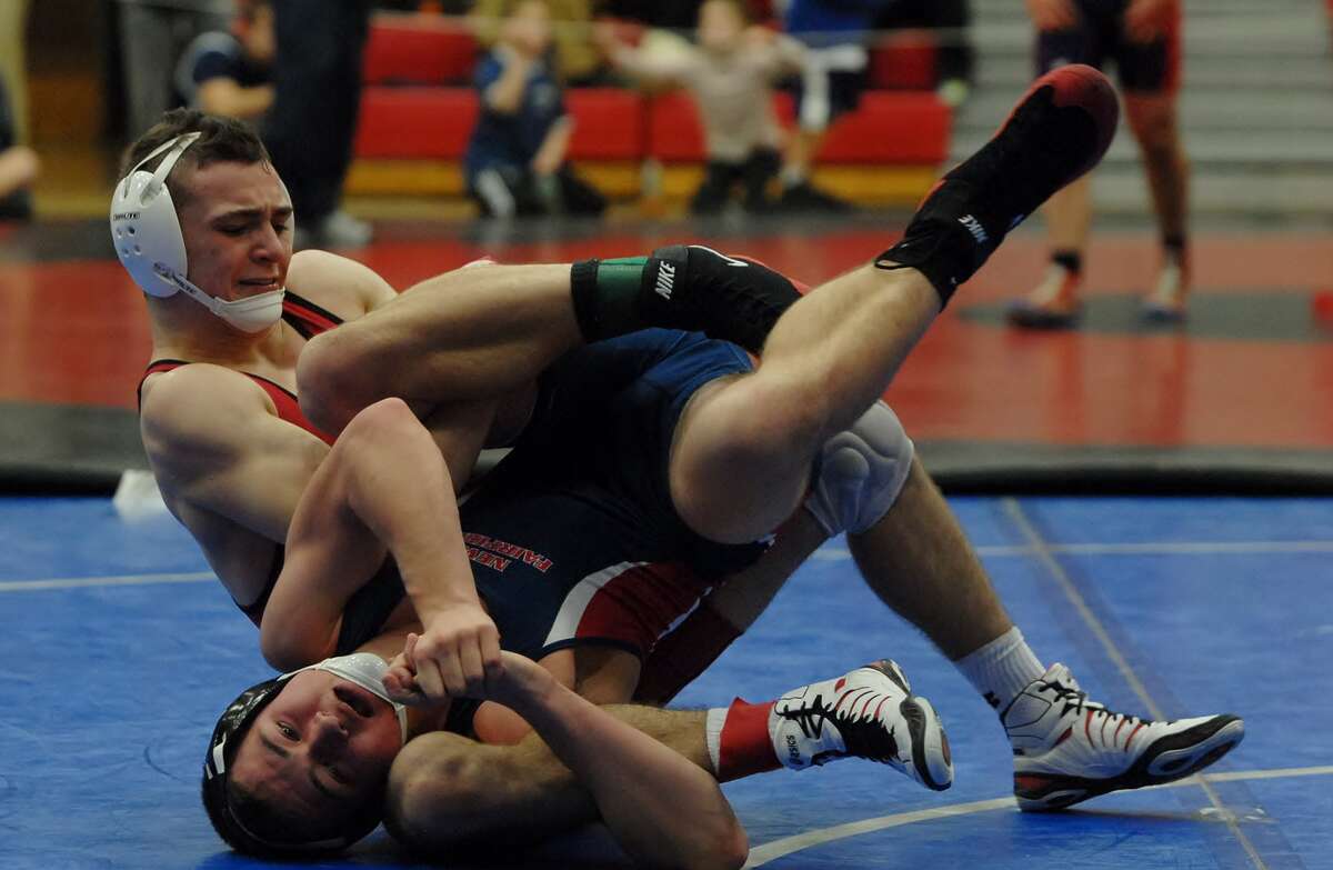 Fairfield Warde’s Phil Neamonitis placed fourth in the 147 division at the Warde Invitational.