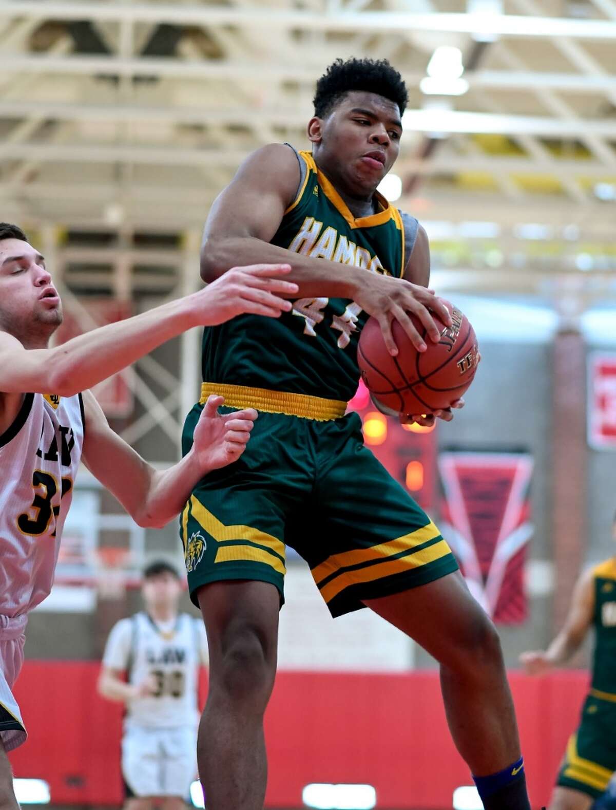 Justice Washington led Hamden’s comeback from a 20-point deficit.