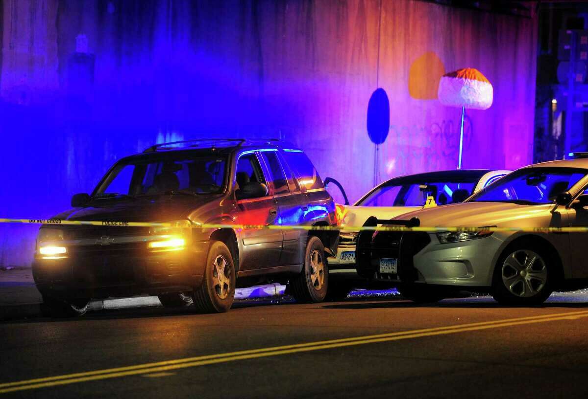 Connecticut State Police Trooper Brian North turned himself in to the state’s inspector general at Troop I in Bethany around 7:30 p.m. Tuesday, April 19, 2020, in connection with the fatal shooting of 19-year-old Mubarak Soulemane in West Haven Jan. 15, 2020.