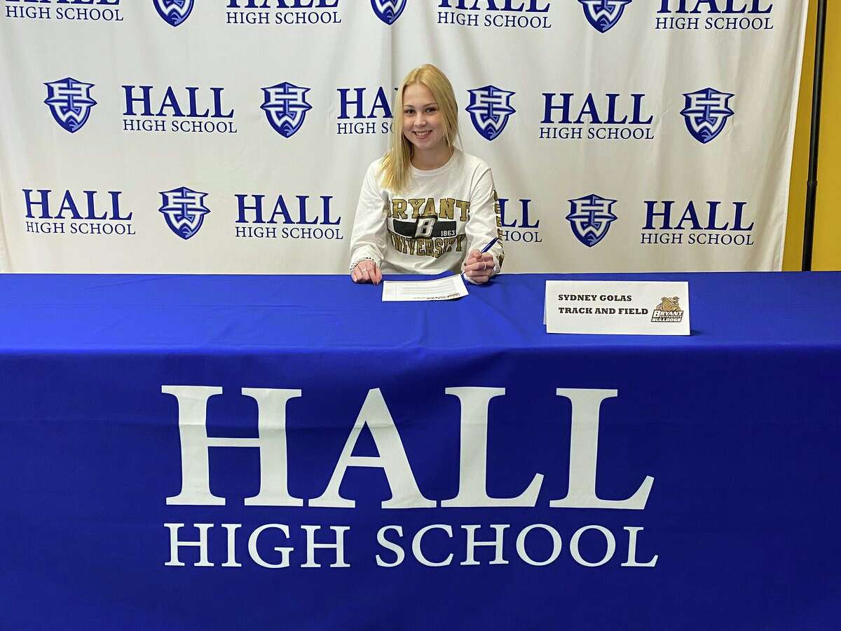 Hall's Sydney Golas will compete in the Pole Vault for Bryant