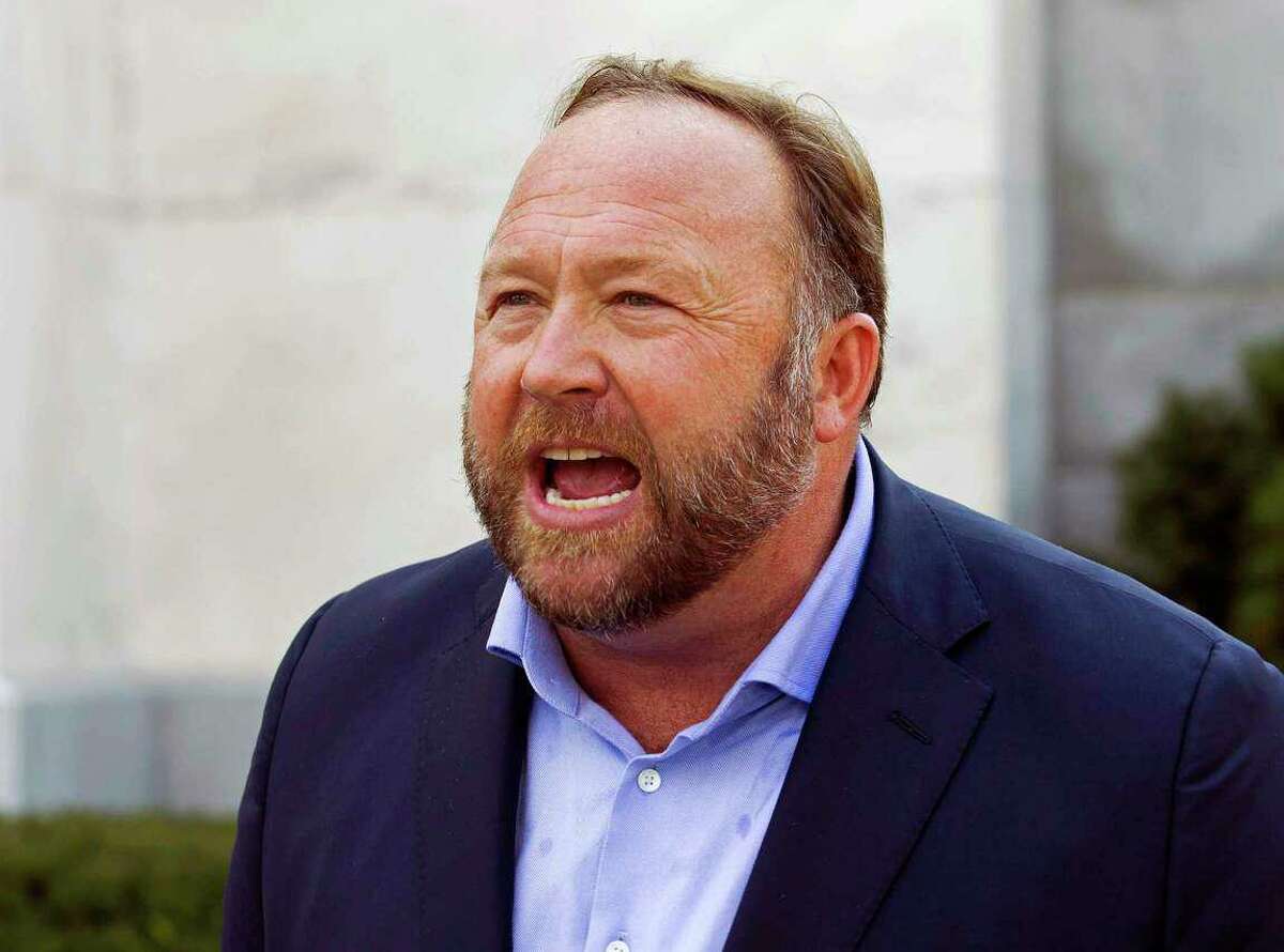 “Infowars” host Alex Jones and his businesses were ordered to pay $1 million in legal fees and expenses to the Sandy Hook parents of two children killed in the 2012 shooting and a Norwalk native who was falsely accused of being the shooter in the Parkland, Fla., high school shooting. Jose Luis Magana / Associated Press