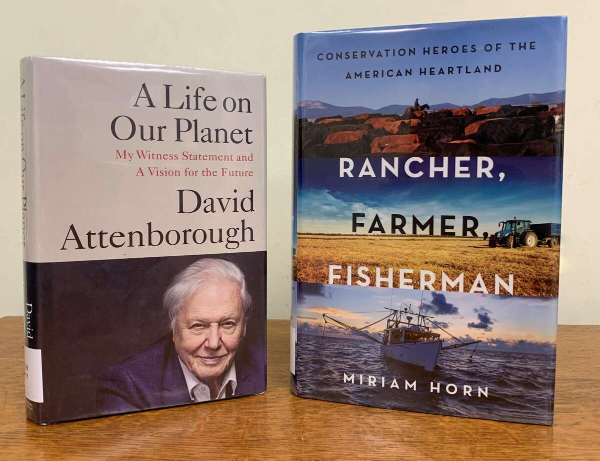 “Rancher, Farmer, Fisherman: Conservation Heroes of the American Heartland” by Miriam Horn focuses on five stewards of the land. 