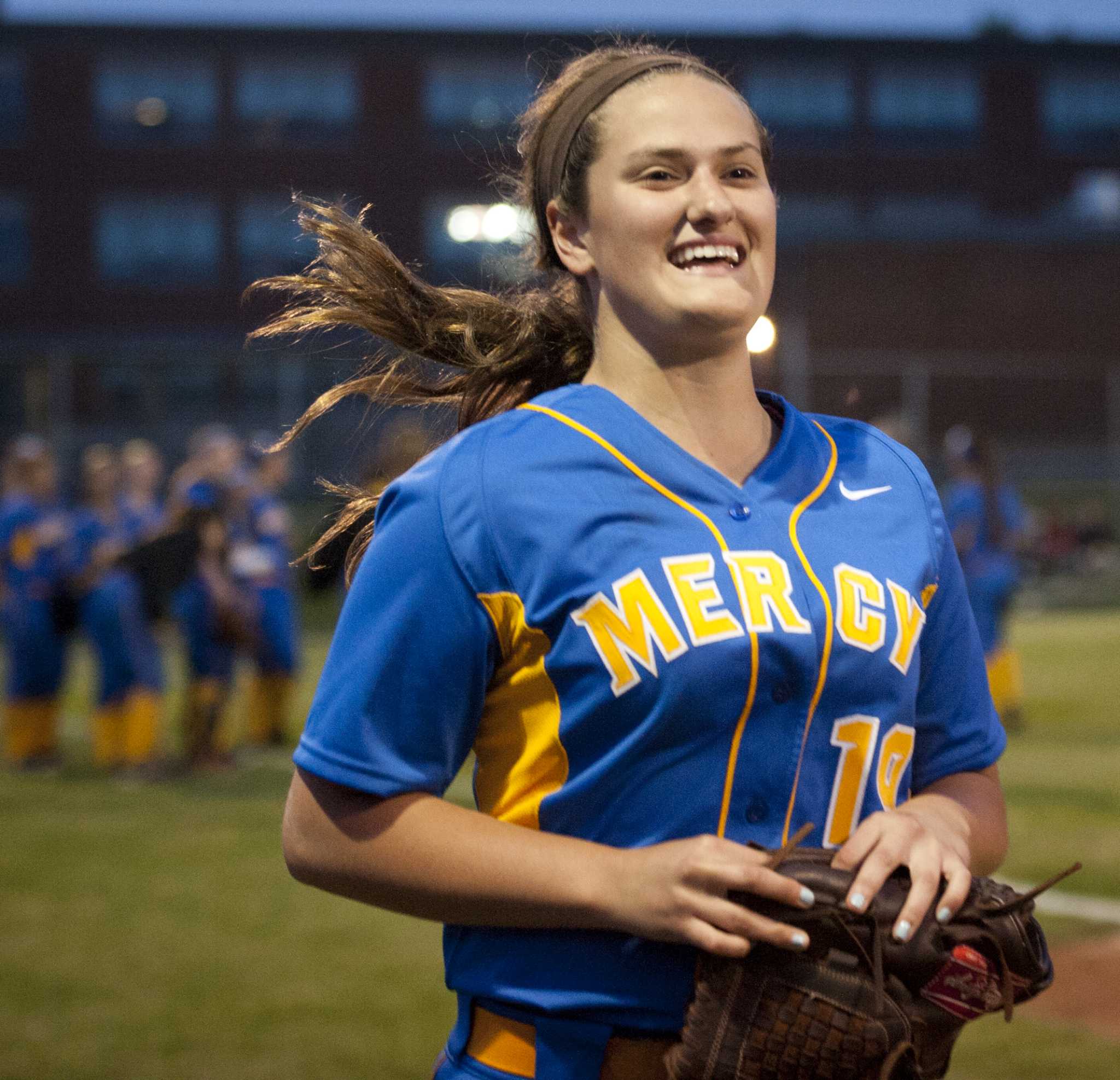 SCC softball tournament Mercy tops Hand, to face Amity in championship