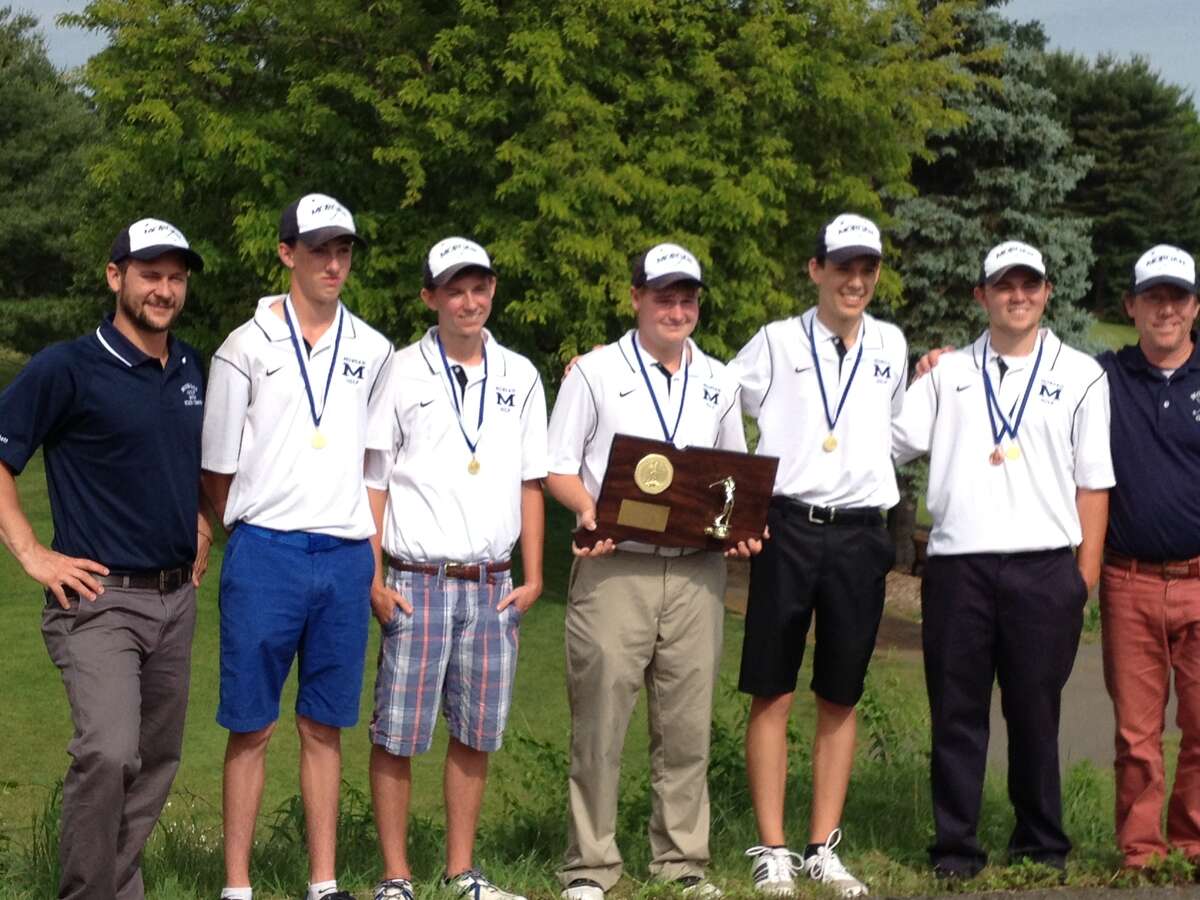 The Morgan Huskies successfully defended their CIAC Division IV golf championship. Photo by Joe Morelli