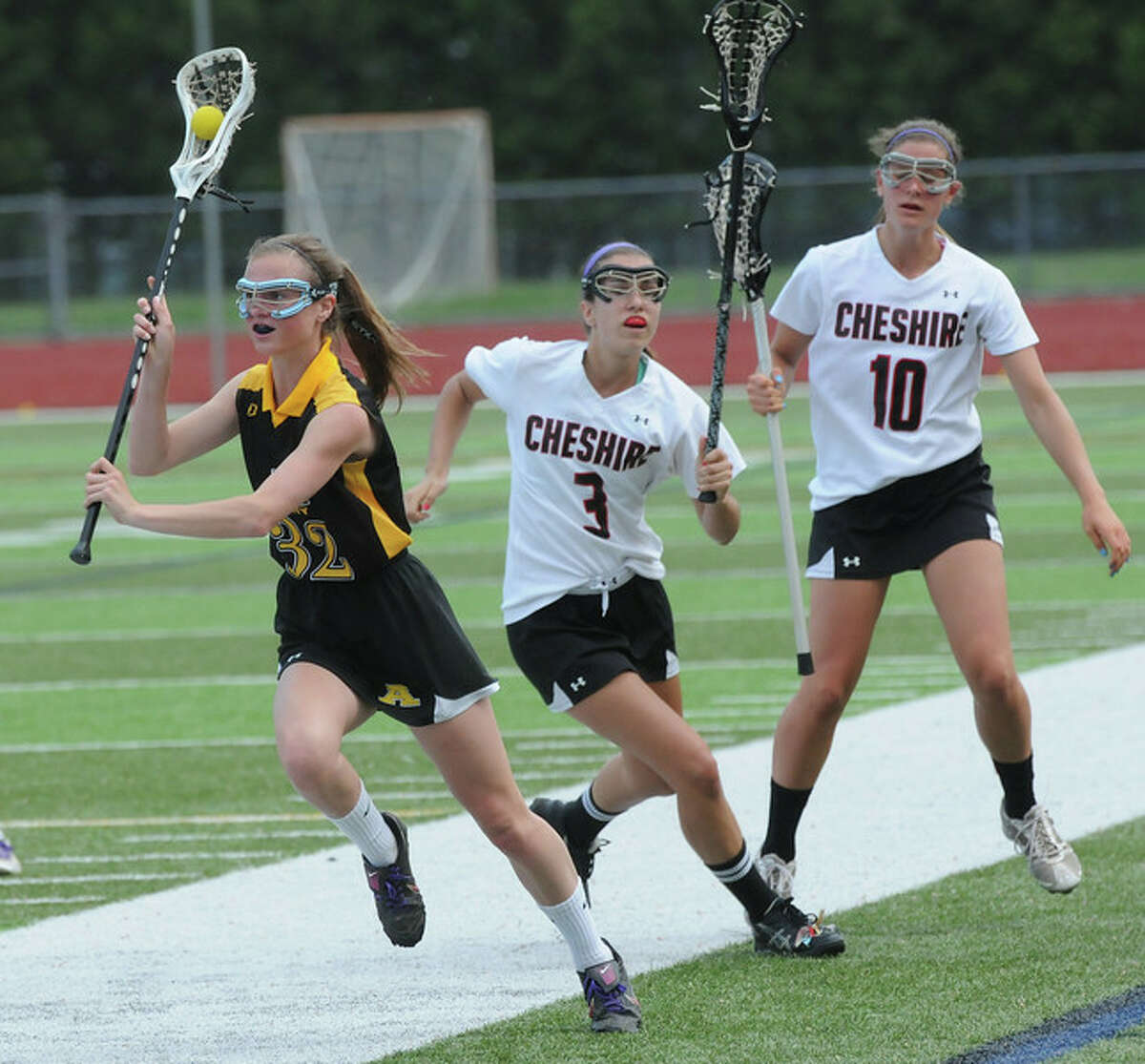 Lacrosse notebook: Confidence contagious for Amity girls