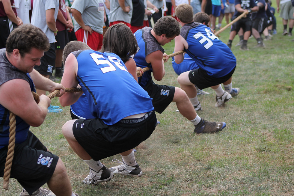 Football Linemen Just Wanna Have Fun (and so they do at Berlin Lineman