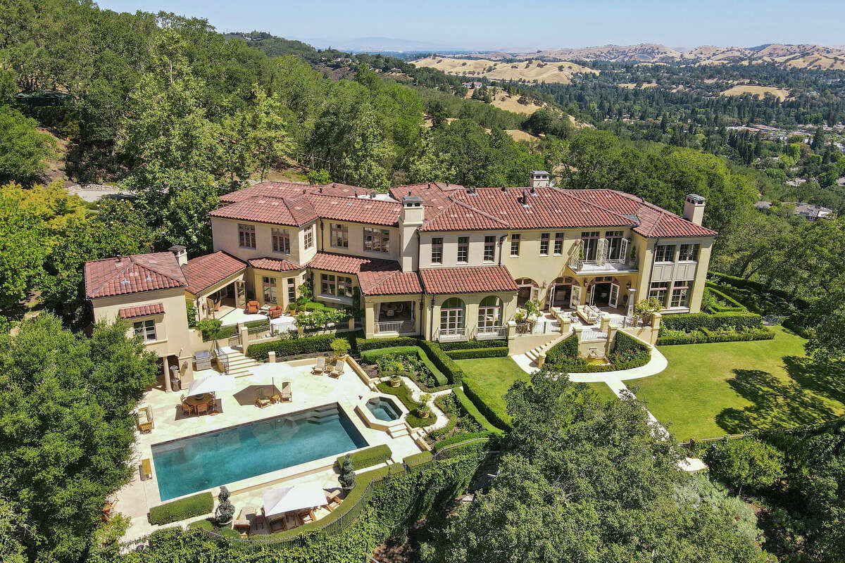 The Lark Ridge Estate in Alamo is up for auction. This 10-acre compound designed by a famous California architect was previously on the market for $17.75 million. 