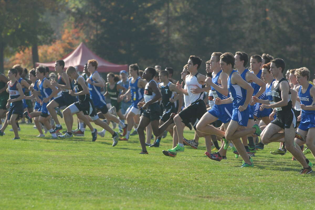 Ridgefield sweeps FCIAC Cross Country Meet