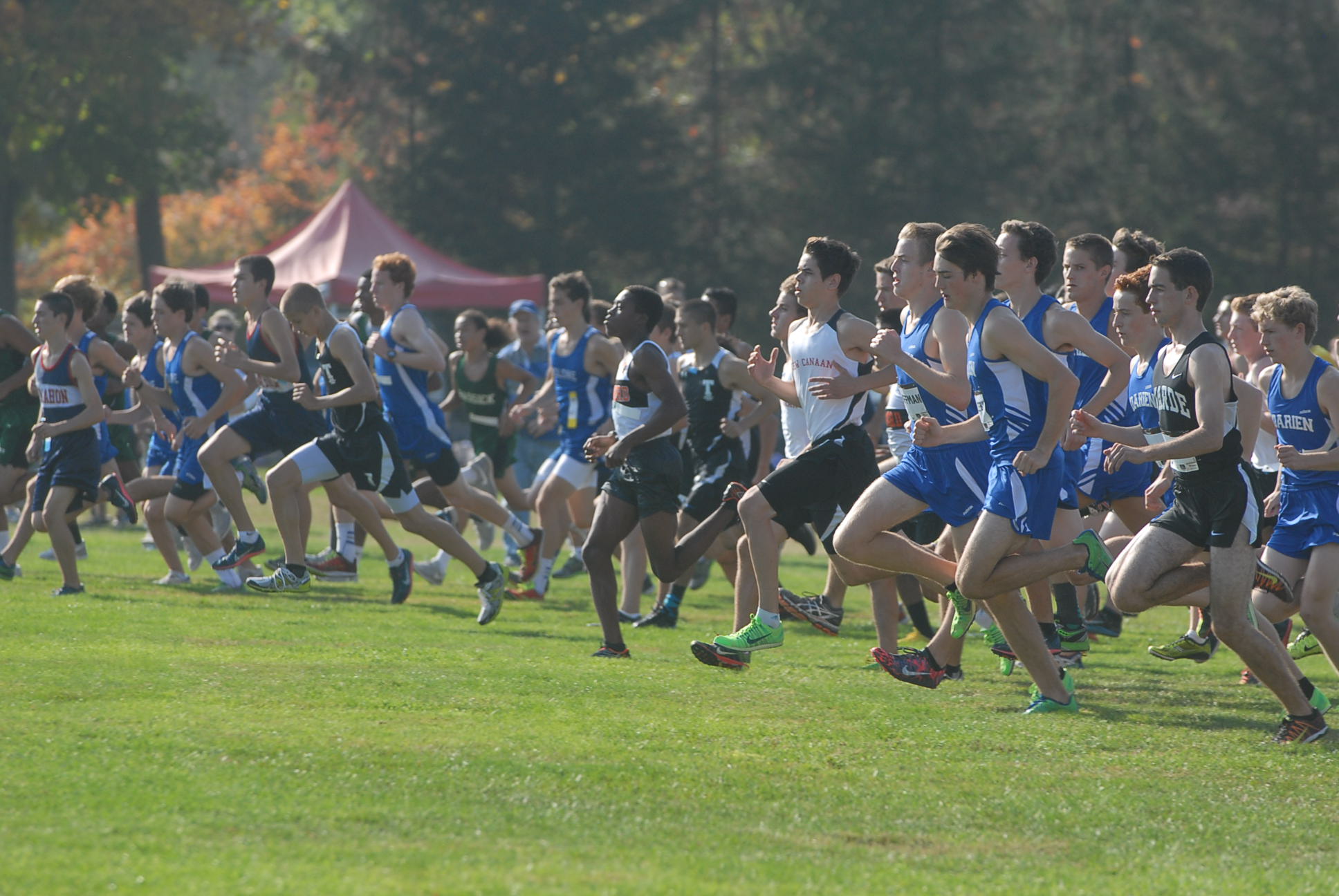 Staples takes third, Warde fifth at FCIAC XC Meet