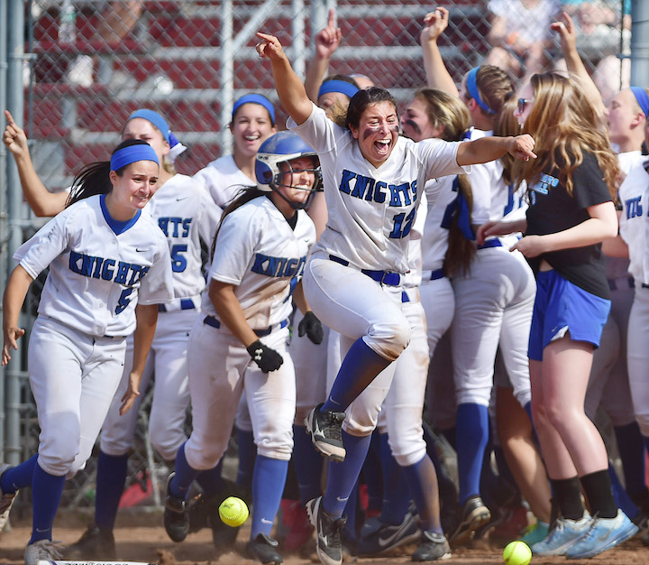 Class LL Softball Southington rallies past Cheshire, walks off with