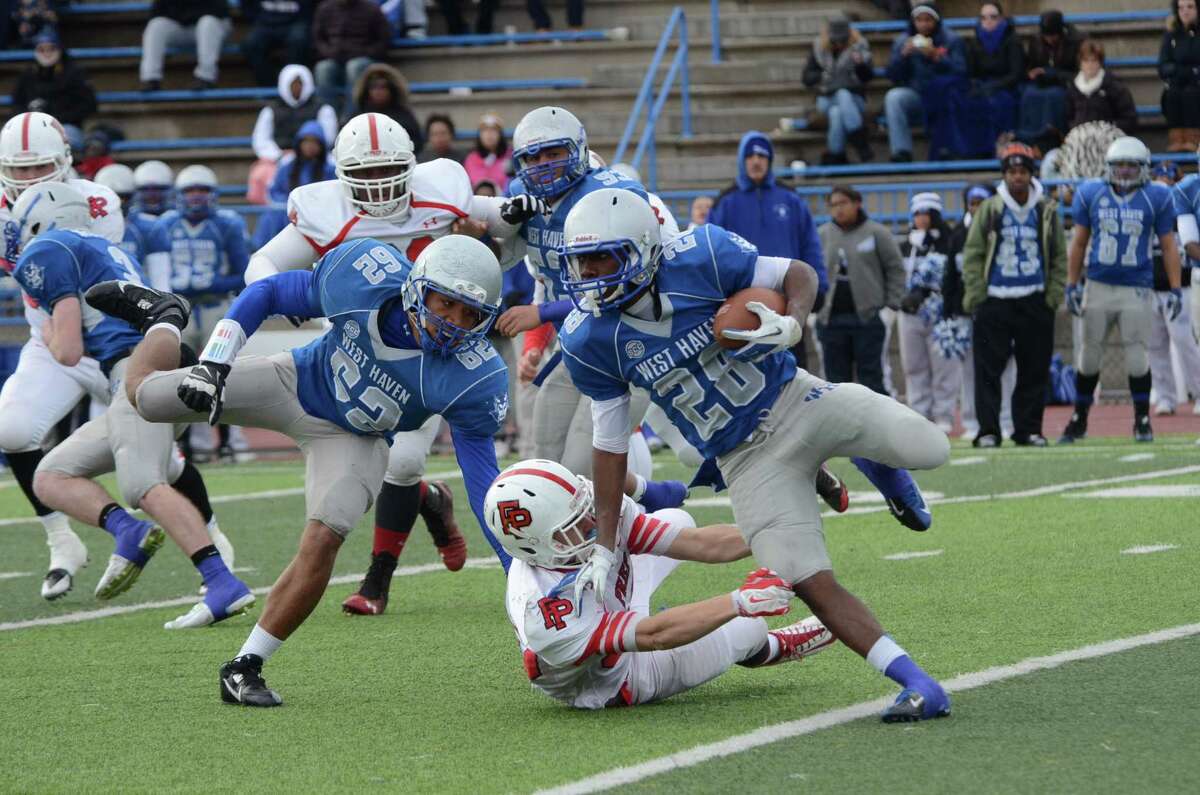 Anthony Godfrey (28)  is expected to be West Haven’s top running back this season.