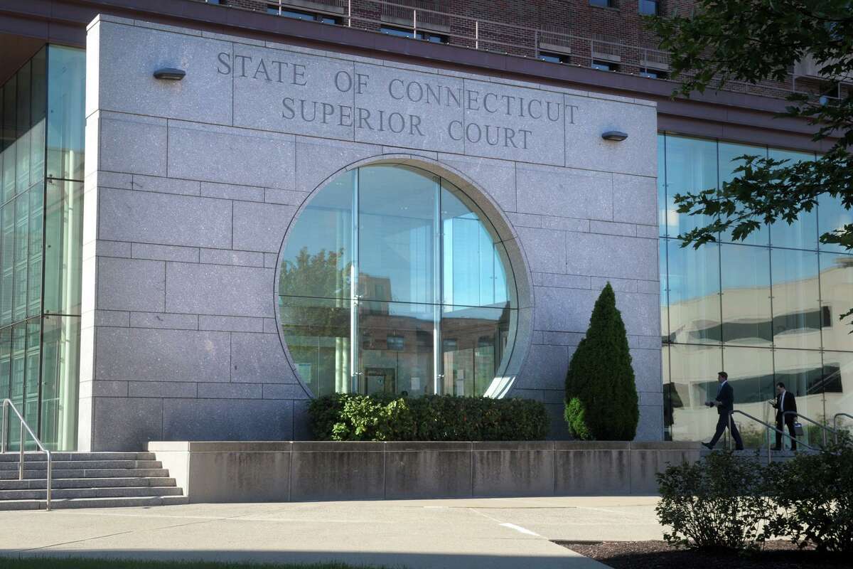 Exterior, Stamford Courthouse, Sept. 20, 2019.