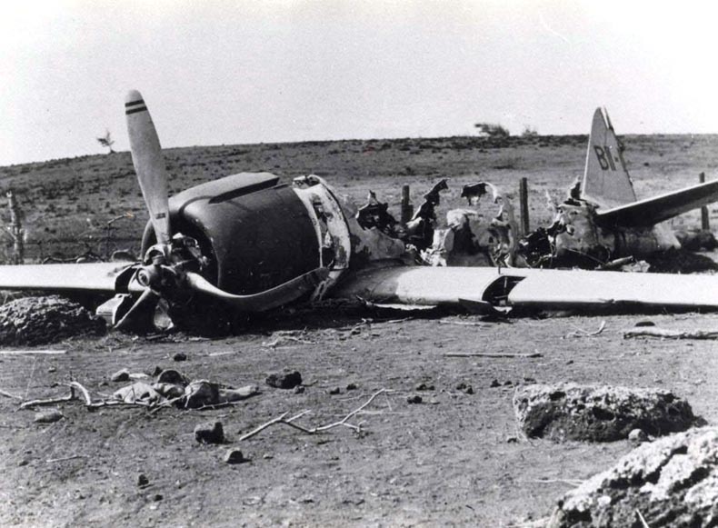 When a Japanese war pilot crashed onto a remote Hawaii island