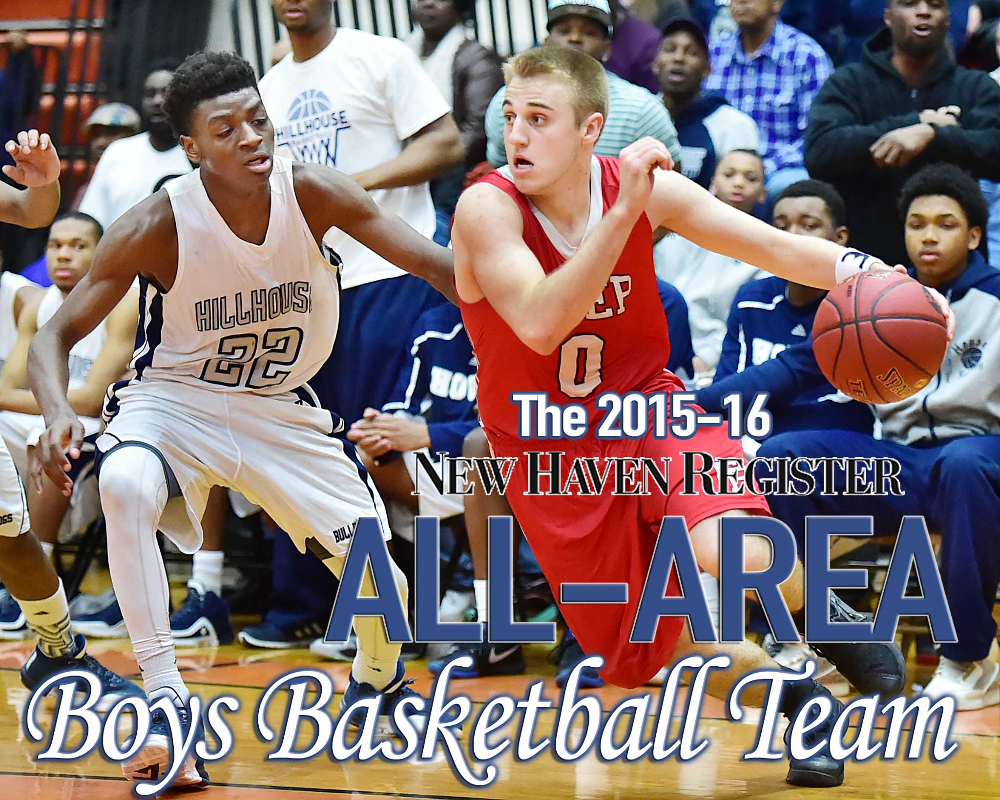 201516 New Haven Register AllArea Boys Basketball Team