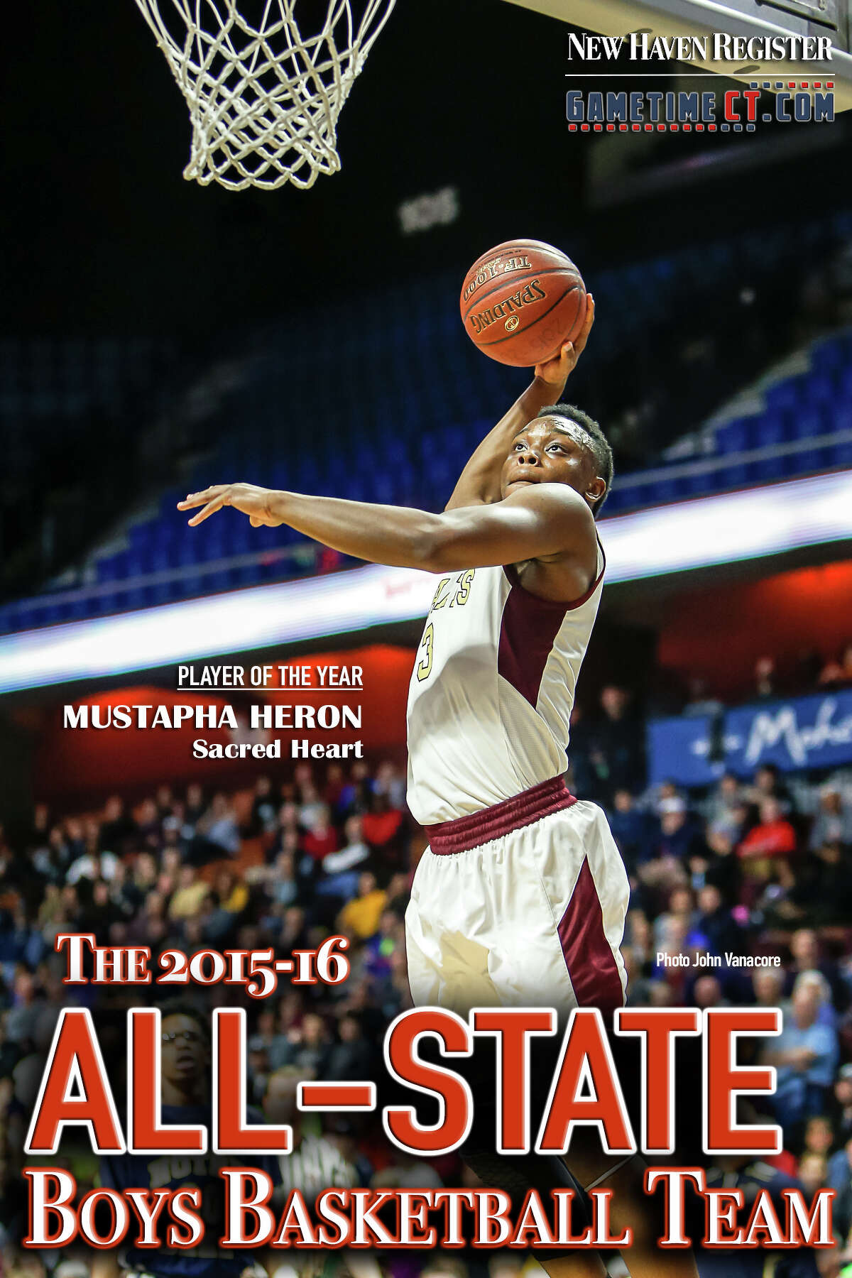 The 201516 New Haven Register AllState Boys Basketball Team