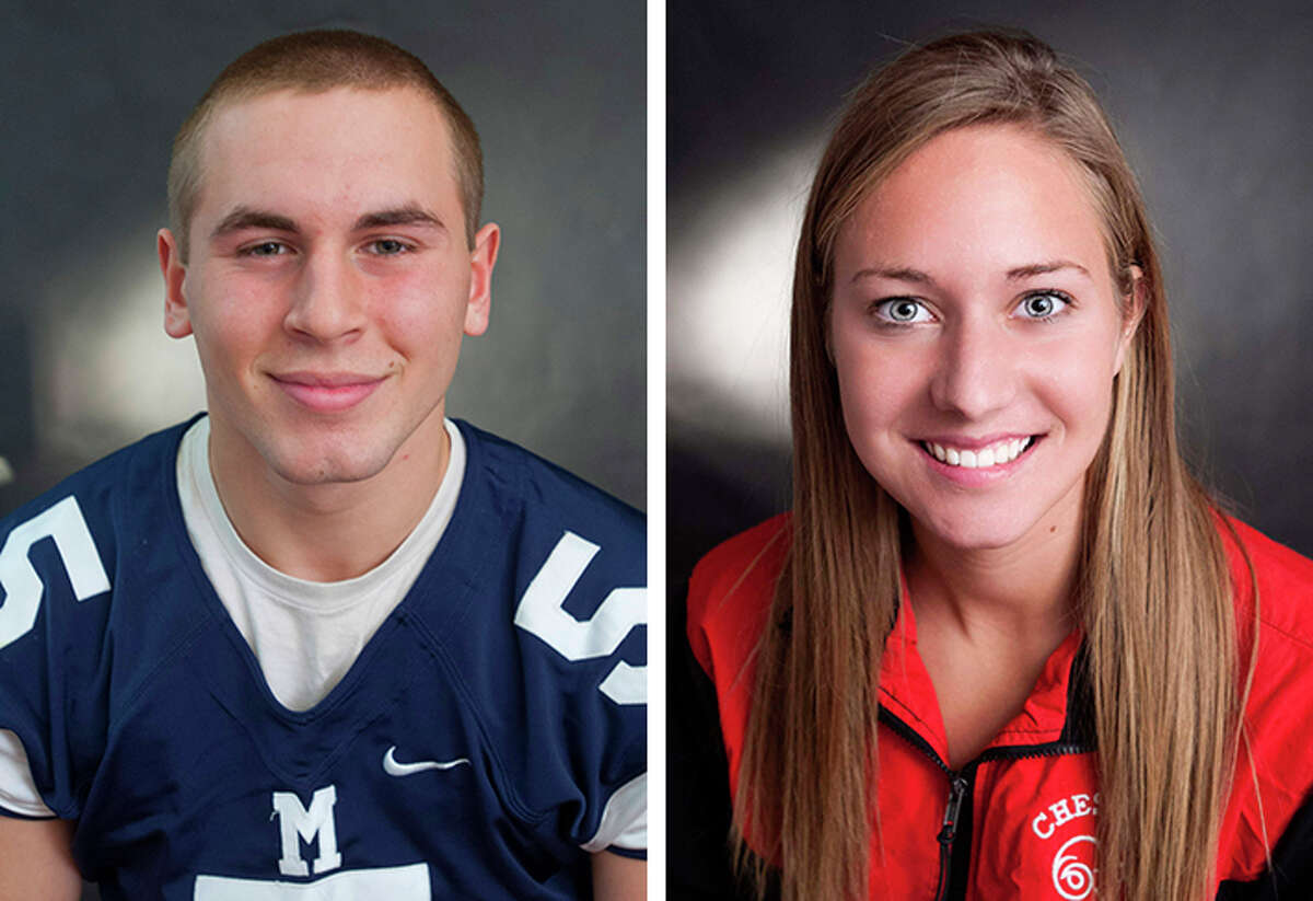 Register athletes of the week: Morgan football’s Jake Ward and Cheshire’s Lindsay Smalec