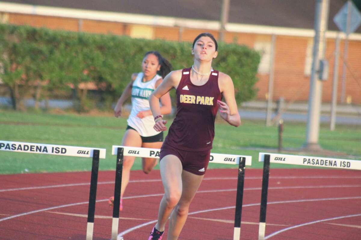 Deer Park did very well in the 300-meter hurdles last week. Can the maroon and gold get a repeat performance when they go against the 21-6A athletes Thursday night?