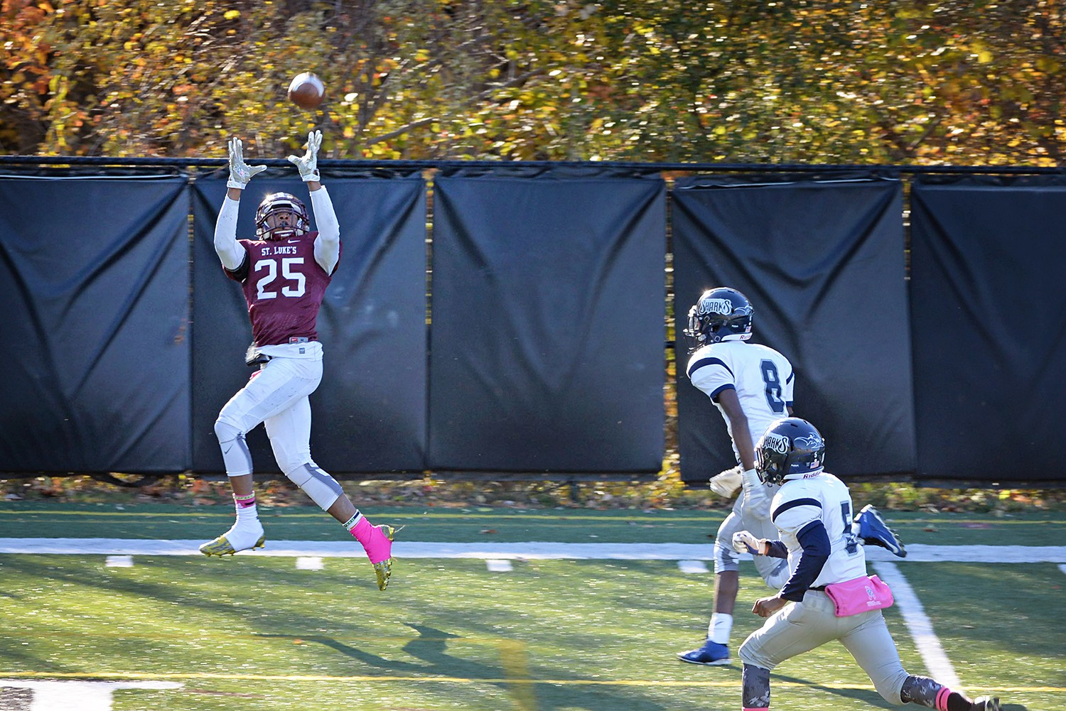 St. Luke's High School to host official New York Giants youth football camp  in New Canaan