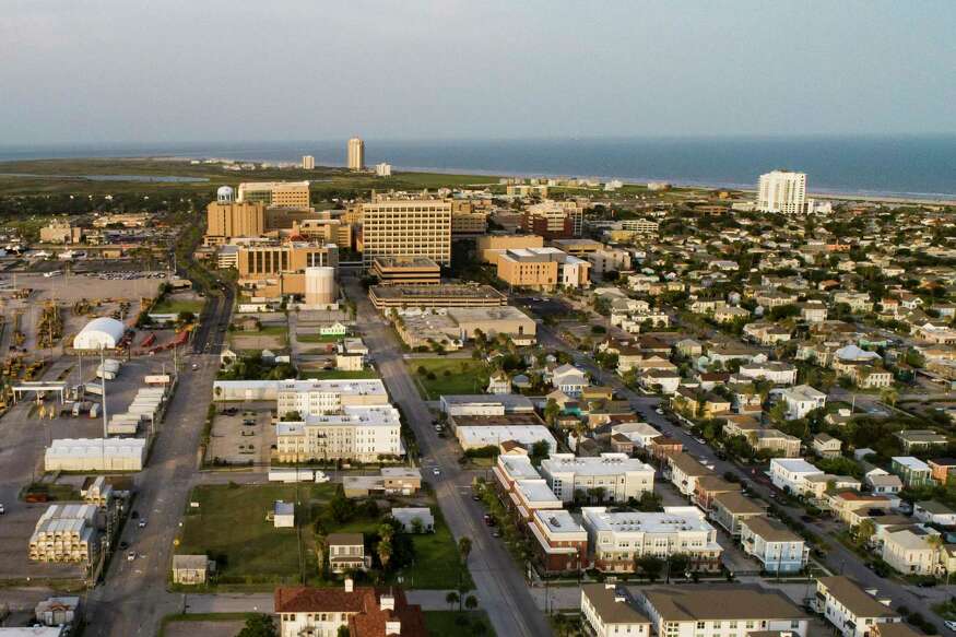 General overall aerial view of the AMC Tyler Galleria 16, Friday