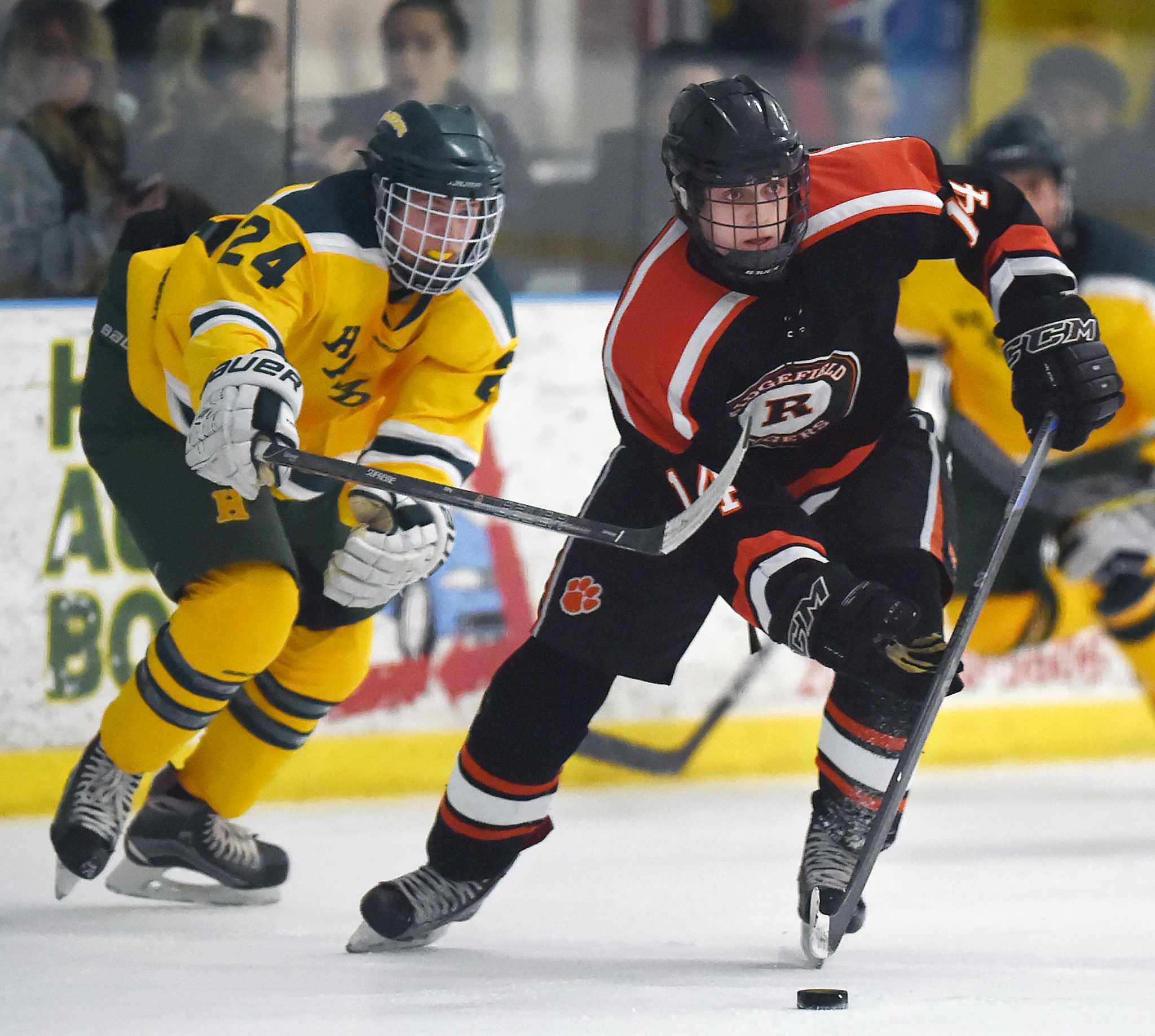 GameTimeCT/ Register Top 10 Hockey Poll No. 1 Ridgefield on a 16game