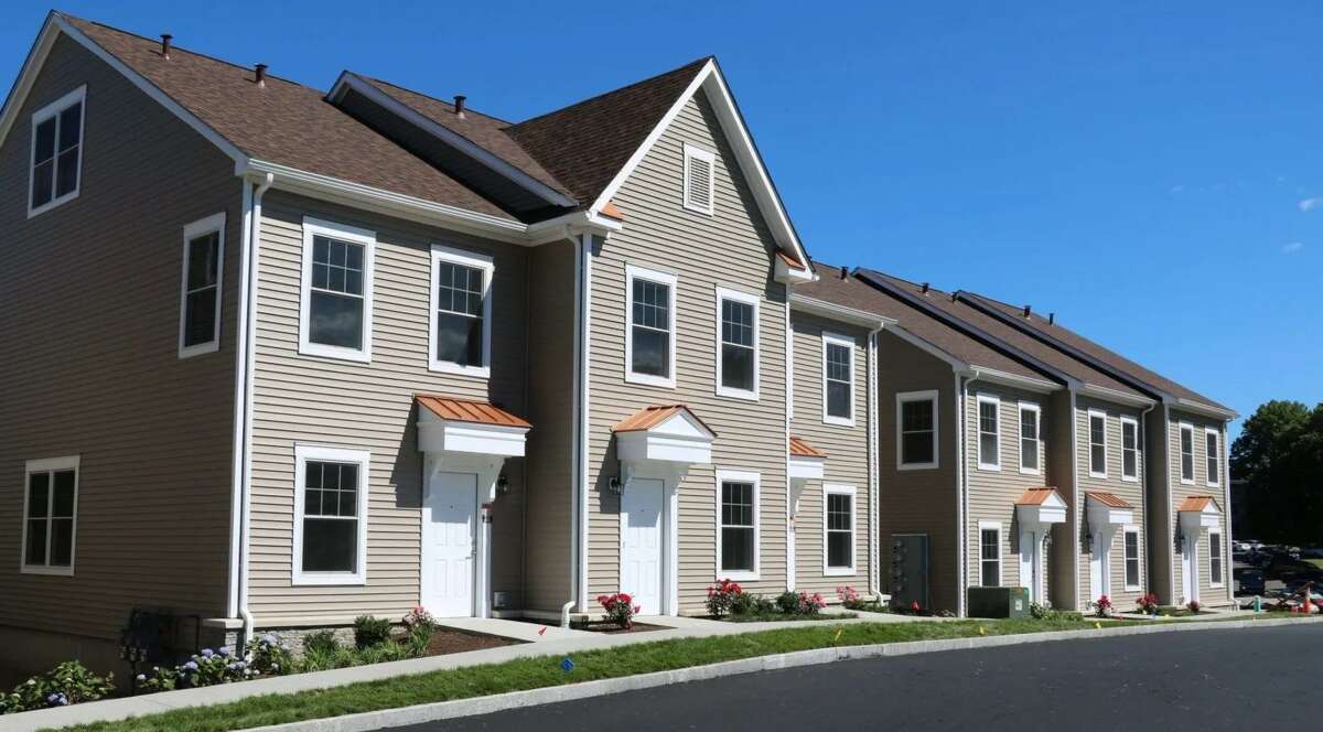 A few of the 18 new affordable housing units built by Greenwich at Armstrong Court.