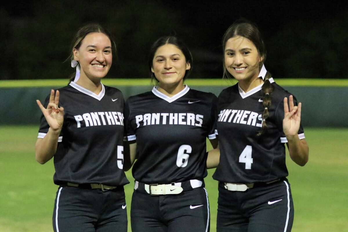 Pictured (from left to right): Maya Garza, Kasandra Vasquez and Isabella Galicia.