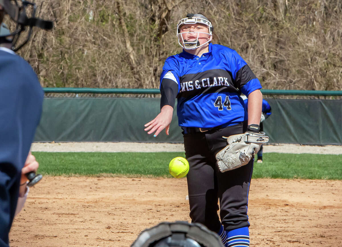 LCCC's Taylor Whitehead has pitched more than 79 innings this spring as the Trailblazers' No. 1 pitcher.