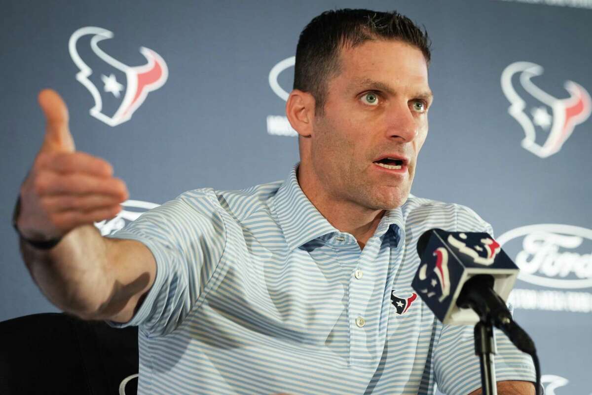 Texans general manager Nick Caserio is entering his second draft in Houston and his first with a first-round pick.