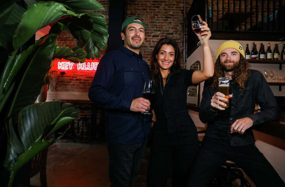 Key Klub owners Lalo Luevano, from left, Paria Sedigh and Sean Halpin.