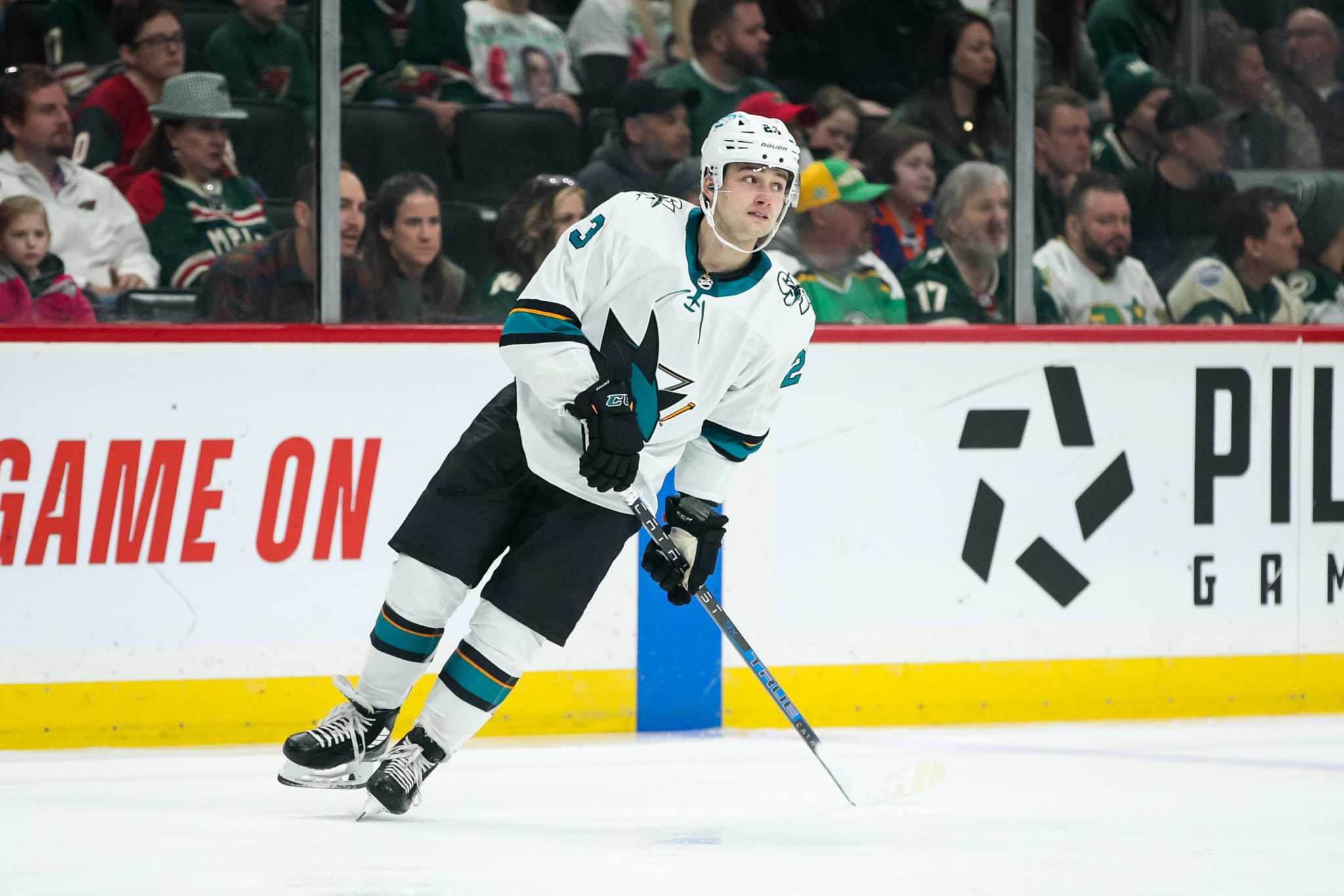 Sharks’ diminutive Bordeleau making a big impression in his first NHL week