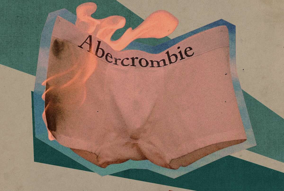 A still promotional image from the Netflix documentary "White Hot: The Rise and Fall of Abercrombie & Fitch."