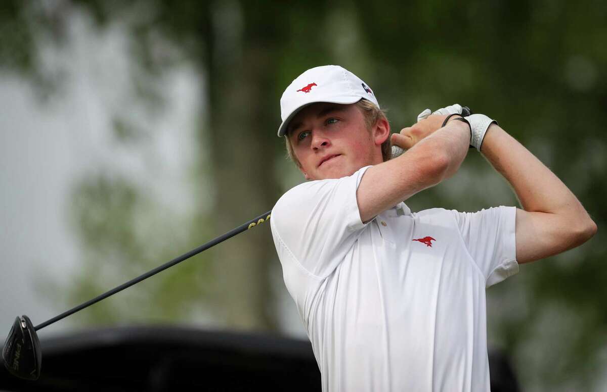 Charlie Wylie helped Memorial stay in the hunt for a top-three finish at the Class 6A state golf tournament.