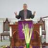 Northford Congregational Church recently welcomed their new pastor, John Vigneri, who led the Palm Sunday service.