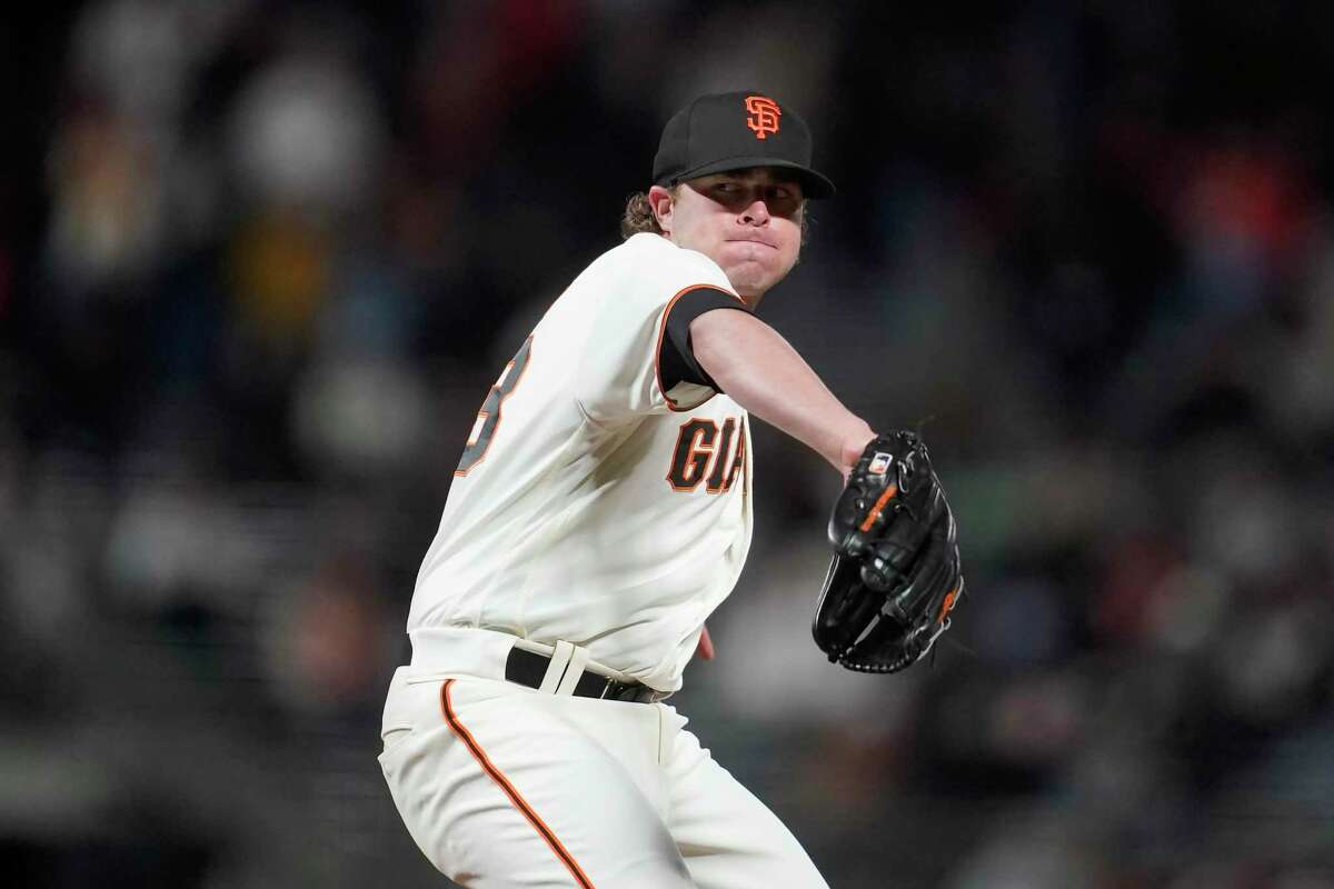 San Francisco Giants pitcher Sam Long to start series at Nationals. San Francisco Giants pitcher Sammy Long against the San Diego Padres during a baseball game in San Francisco, Monday, April 11, 2022. (AP Photo/Jeff Chiu)