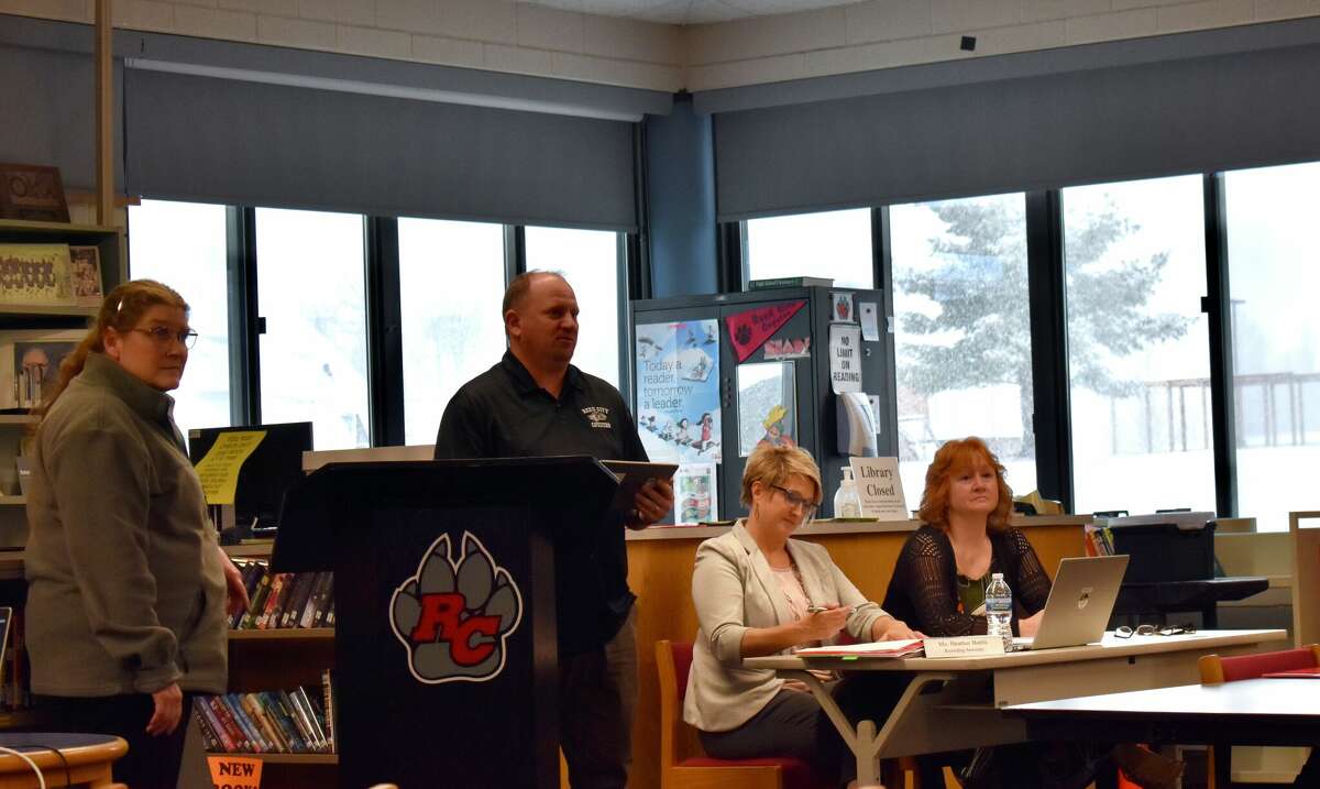 The Reed City Area Public Schools board of education members were recently informed of the improvements and needs of the district’s band program.