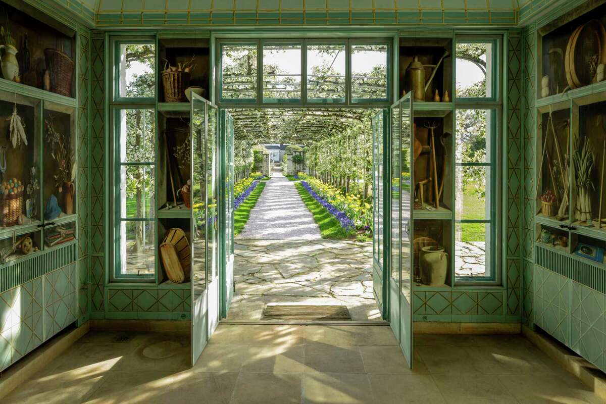 The formal greenhouse at Bunny Mellon's Oak Spring estate is included in the new book, "Bunny Mellon Style."
