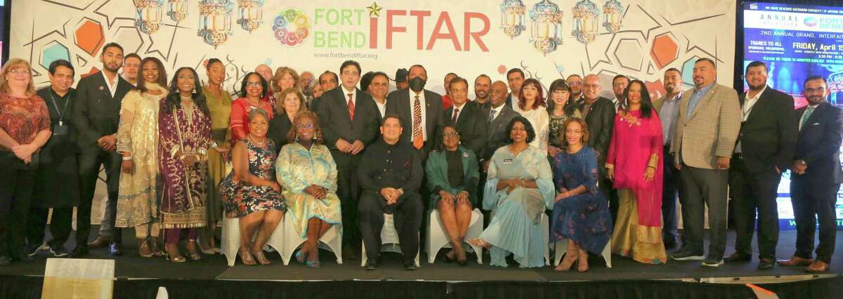 Fort Bend County celebrated its second annual interfaith Iftar with a dinner reception on Saturday, April 15, at the Sugar Land Marriott hotel.