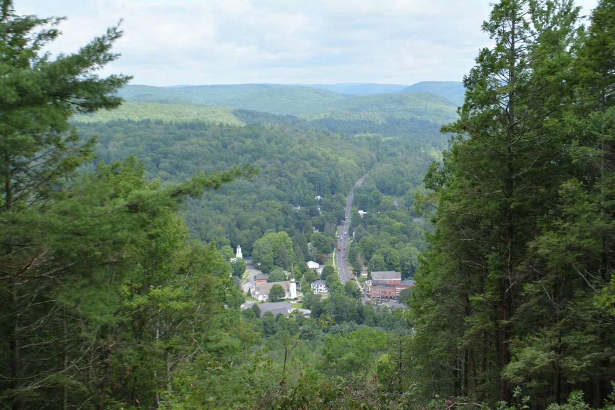 A view of the hills in Barkhamsted. The Barkhamsted Housing Trust recently received a Small Cities Community Development Block Grant from the CT Department of Housing.