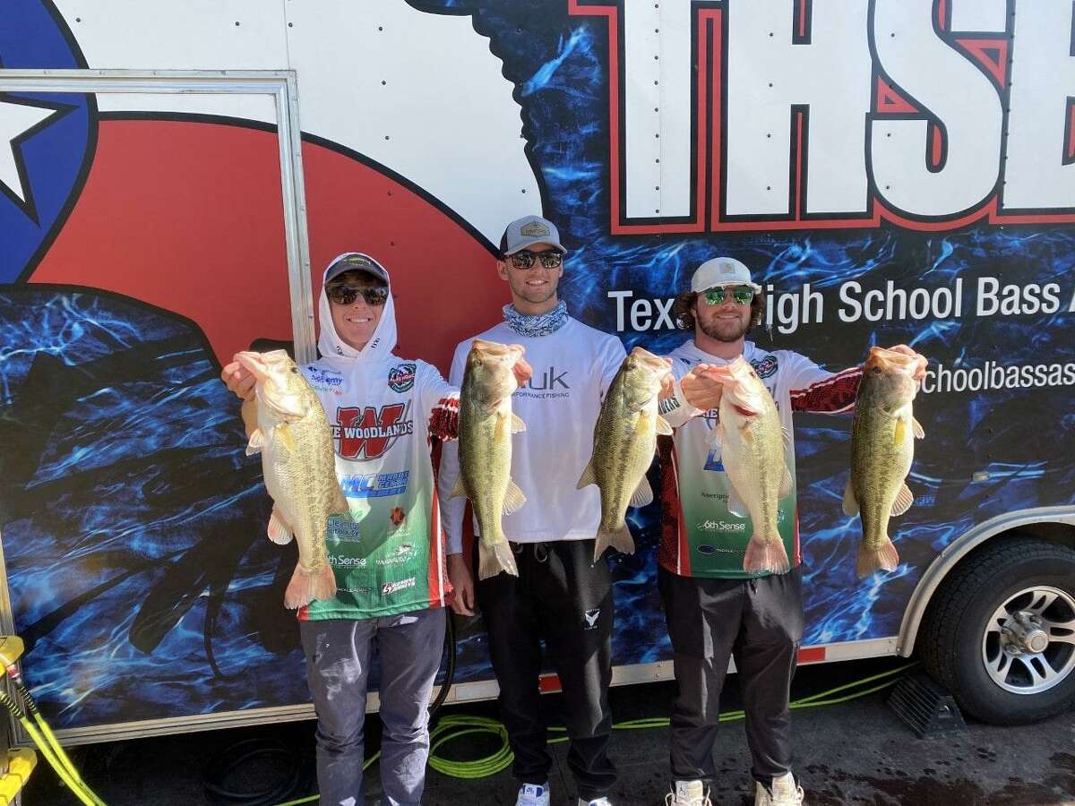 The Woodlands High School Bass Fishing Team is in its ninth year and has grown from around 30 anglers to over 100, and has consistently made it to both the regional tournaments and the state tournament. This year, TWHS seniors Elliott Oefinger, left, and Keaton Rue, right, won Angler of the Year in their division.