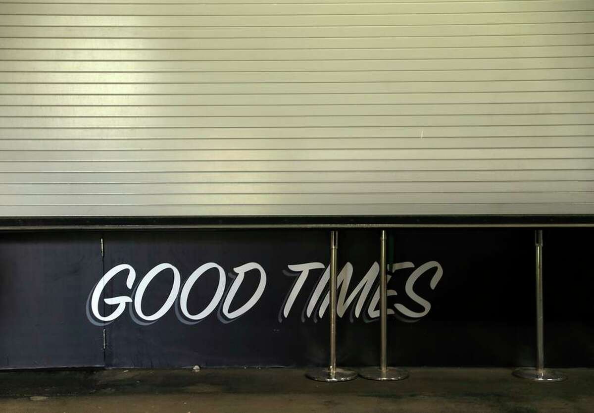 With post-Opening Day crowds well under 5,000, many concession stands on the main concourse are shuttered.
