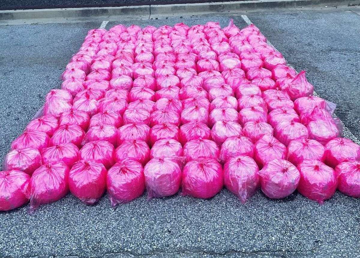 U.S. Customs and Border Protection officers said they seized more than $35 million in meth on April 12 at the World Trade Bridge.