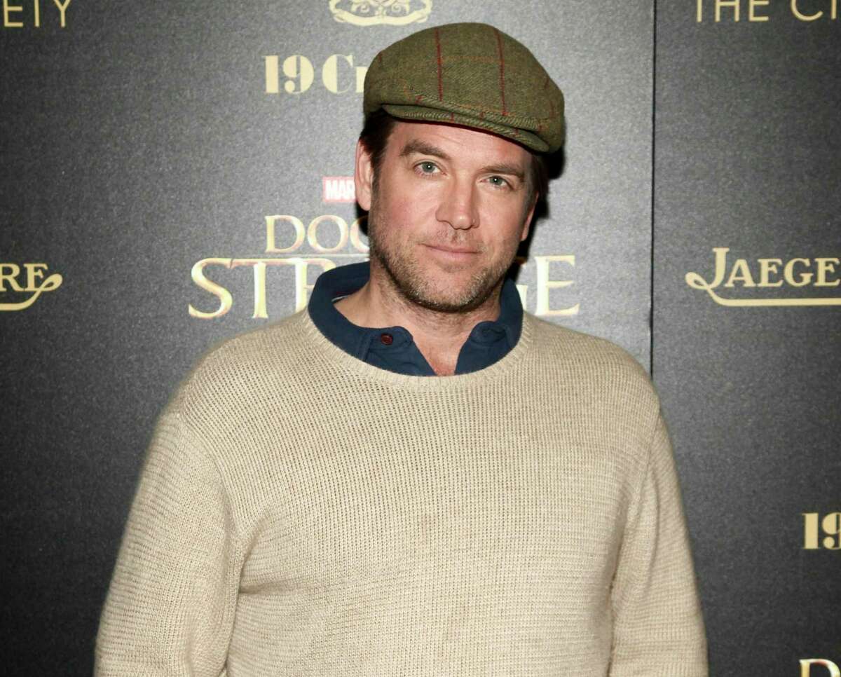 FILE - In this Nov. 1, 2016 file photo, Michael Weatherly attends a special screening of "Doctor Strange" at AMC Empire 25 in New York. The ‘NCIS’ star was seen dining at Gabriele’s of Westport.