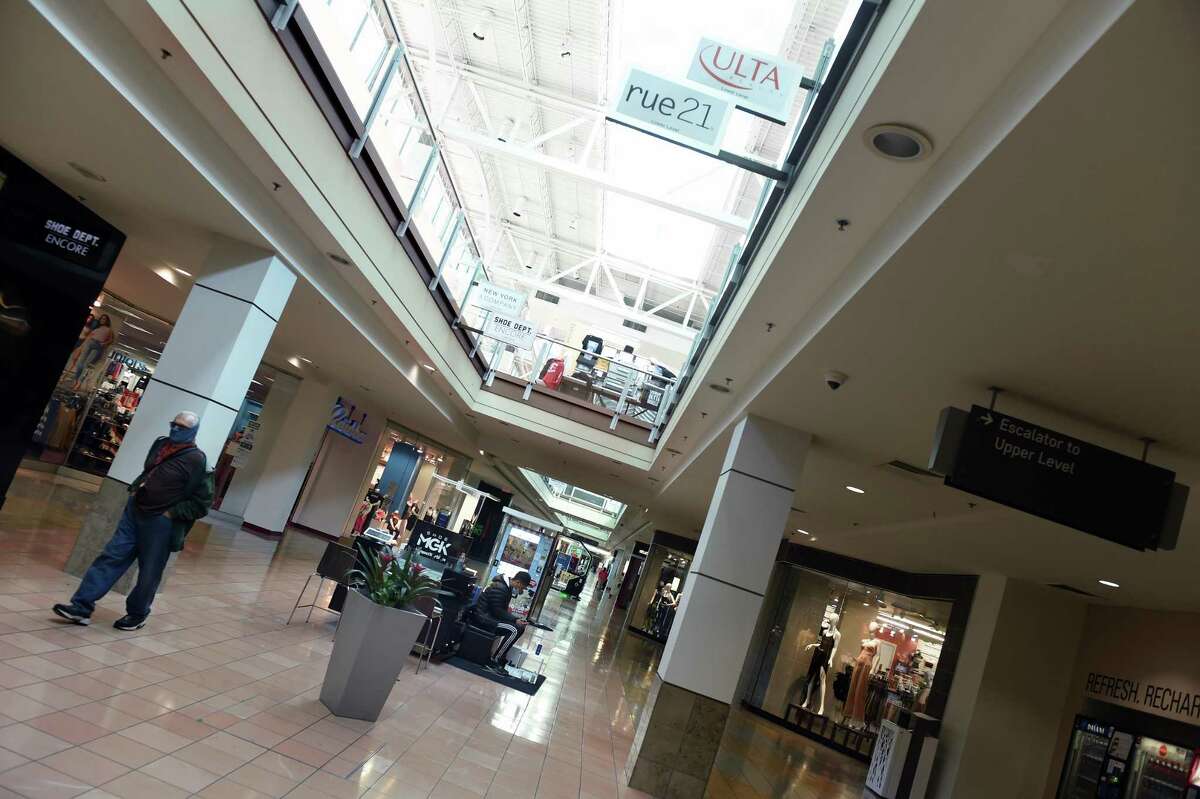 The lower level of the Connecticut Post Mall in Milford on October 14, 2020.