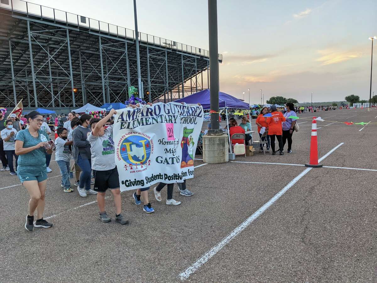 Images taken on April 22, 2022 at the Relay for Life event hosted at the UISD Bill Johnson Activity Center as people marched and held events in efforts to gather money for the American Cancer Society from 6 p.m. to 1 a.m. 