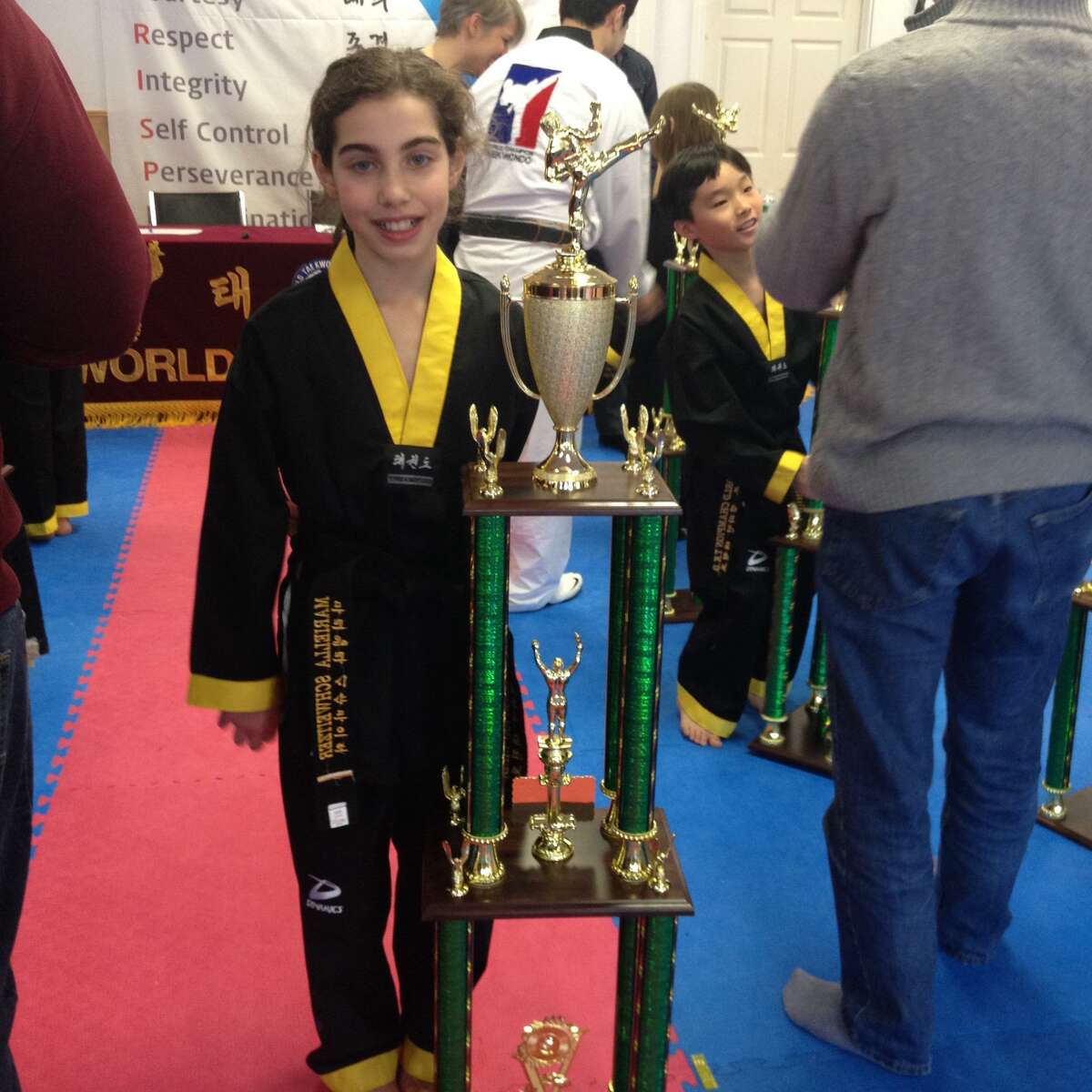 Before Barlow's Mariella Schweitzer became a state track and field champion in the hurdles, long jump and heptathlon, she was winning taekwondo trophies.