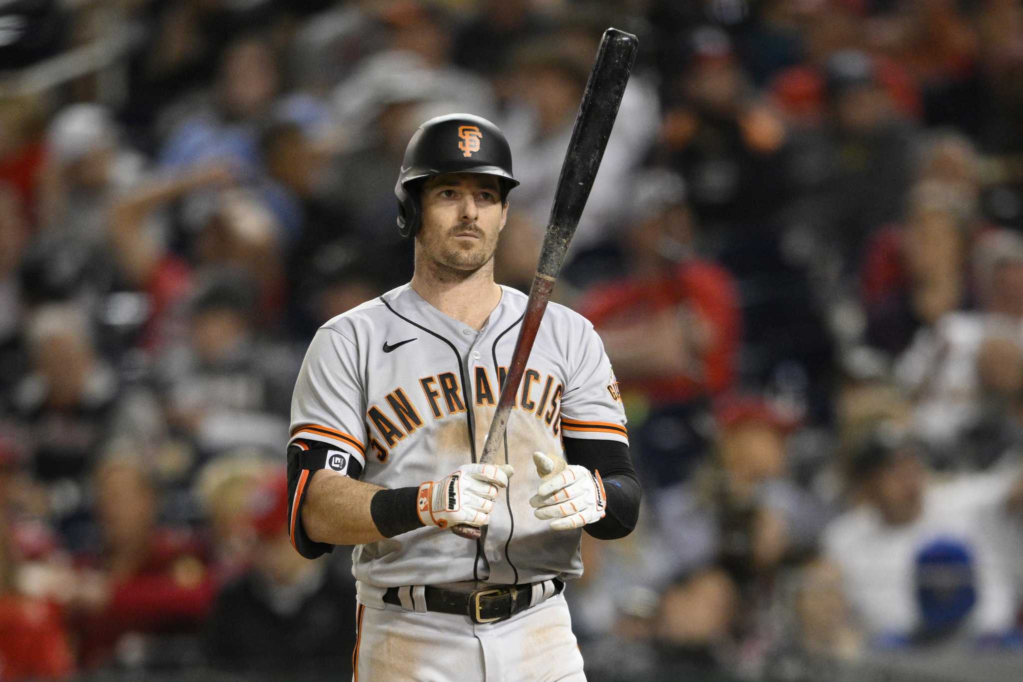 Giants lose Mike Yastrzemski to COVID-19 list after positive test – San Francisco Chronicle
